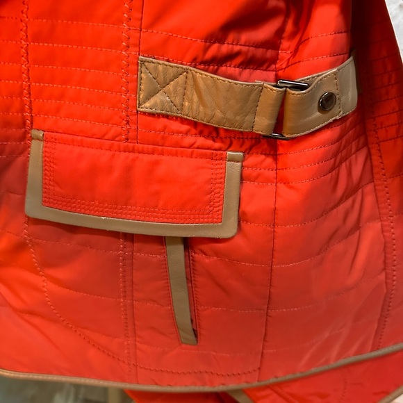 ZiZon Rabbit Fur Lined Jacket – Orange – Size M – Made in Korea - Picture 7 of 8